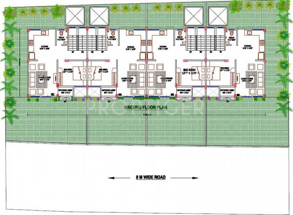 Layout Plan Kalashree and MD Developers Rivera Villas Layout Plan