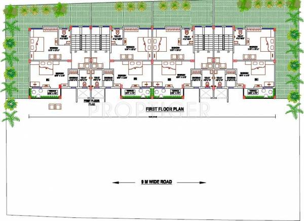 Layout Plan Kalashree and MD Developers Rivera Villas Layout Plan