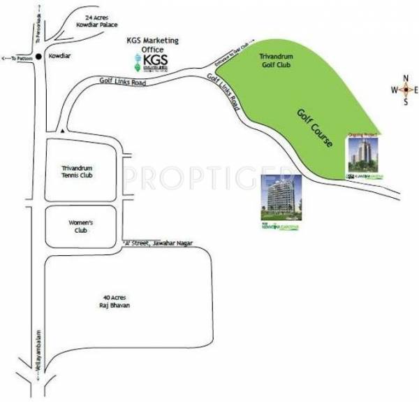 Location Plan KGS Developers Greens Location Plan