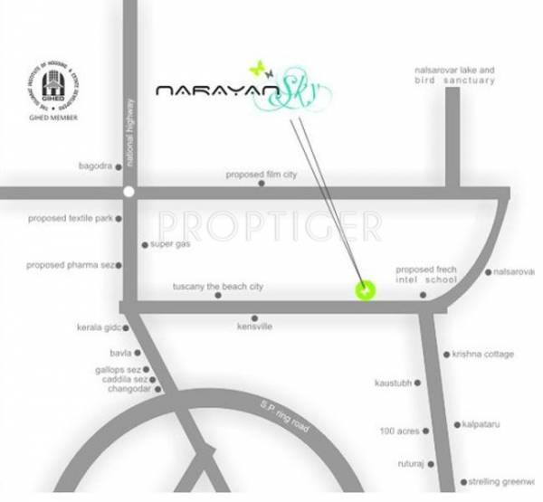 Images for Location Plan of Narayan Sky