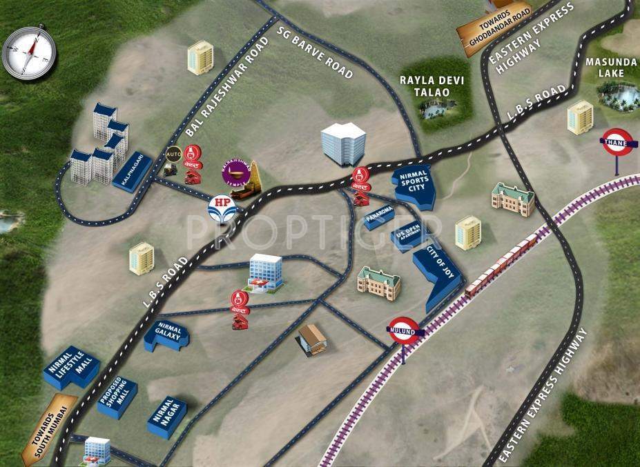  olympia Images for Location Plan of Nirmal Olympia