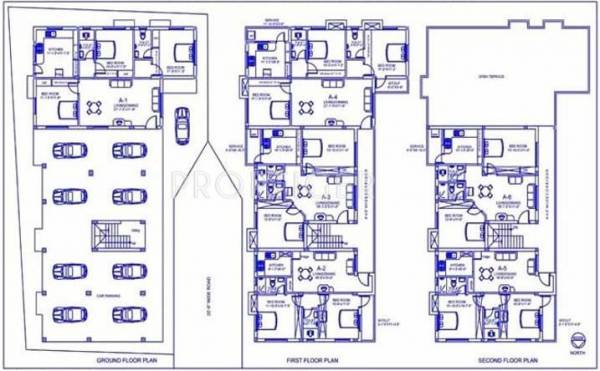 Palace Homes Sai Jyotiraditya Cluster Plan Block A