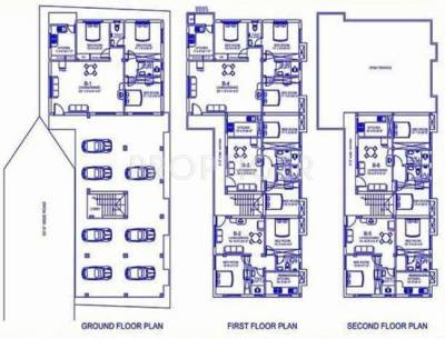 Palace Homes Sai Jyotiraditya Cluster Plan Block B
