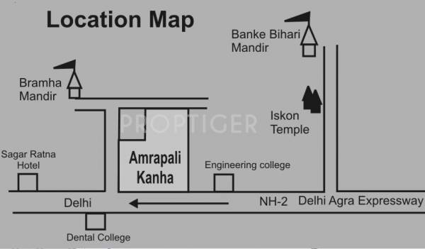 Images for Location Plan of Amrapali Kanha Images for Location Plan of Amrapali Kanha