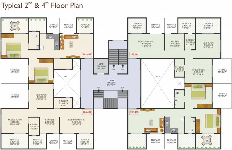 Images for Cluster Plan of JAS Arihant Heights
