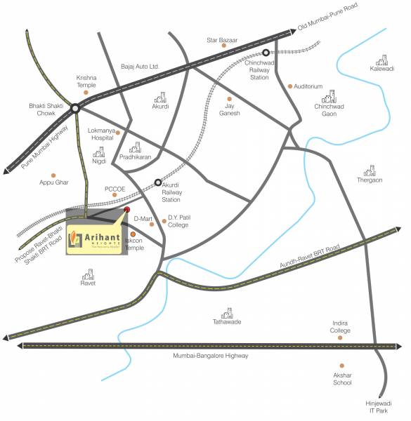 Images for Location Plan of JAS Arihant Heights Images for Location Plan of JAS Arihant Heights