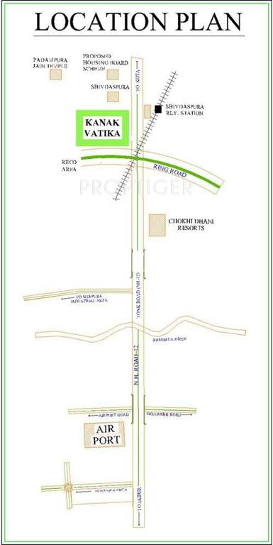  kanak vatika Images for Location Plan of Manglam Kanak Vatika
