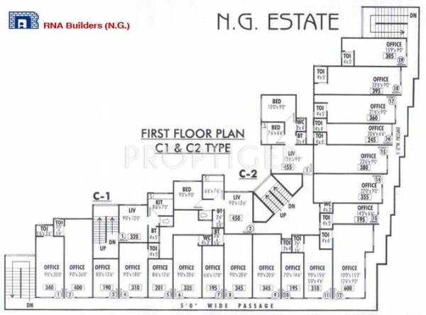  ng-estate Block A1 Cluster Plan