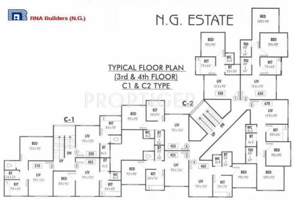  ng-estate Block A1 Cluster Plan