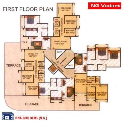 Images for Cluster Plan of RNA Builders NG NG Vedant
