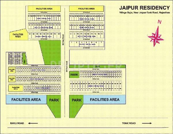 Images for Layout Plan of Mahalaxmi Jaipur Residency
