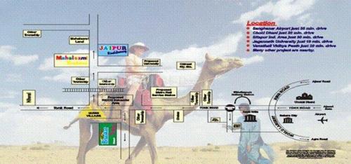 Images for Location Plan of Mahalaxmi Jaipur Residency