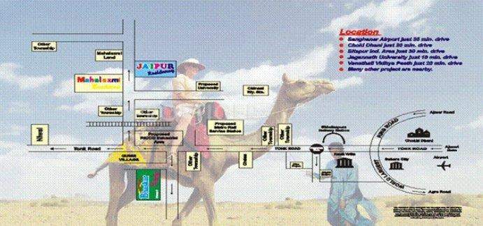 Images for Location Plan of Mahalaxmi Jaipur Residency