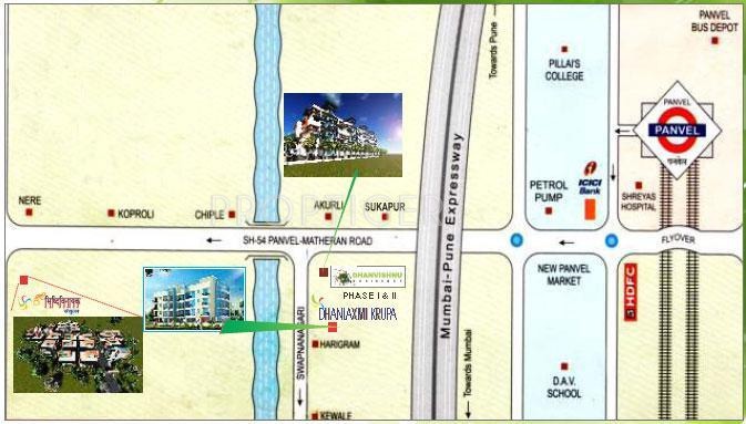 Images for Location Plan of Dhanlaxmi Dhanvishnu Residency
