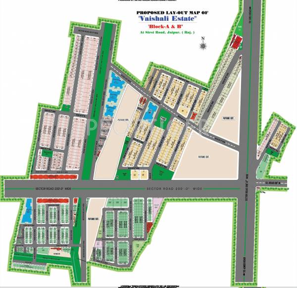 Images for Layout Plan of Manglam Vaishali Estate
