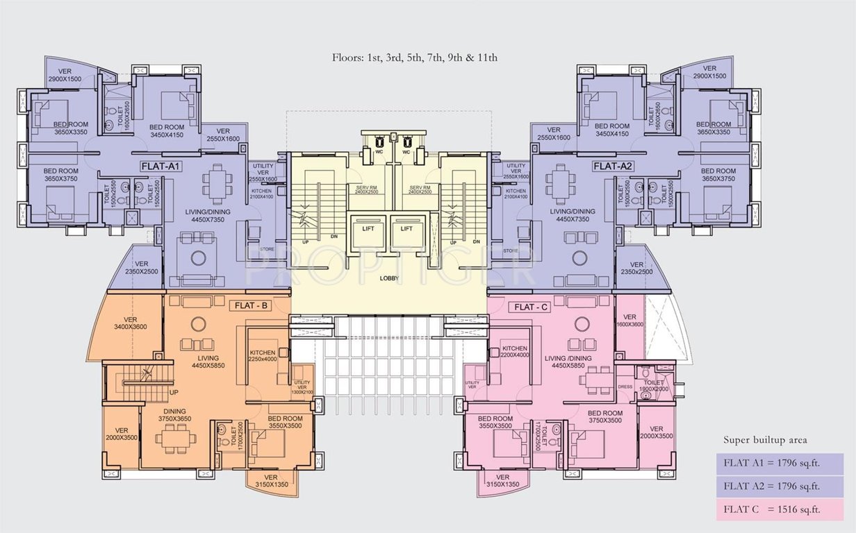Images for Cluster Plan of RDB Regent Paradise