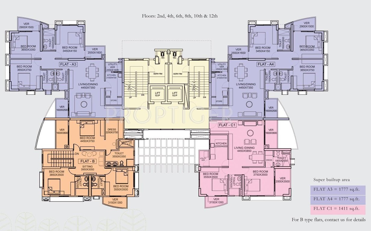 Images for Cluster Plan of RDB Regent Paradise