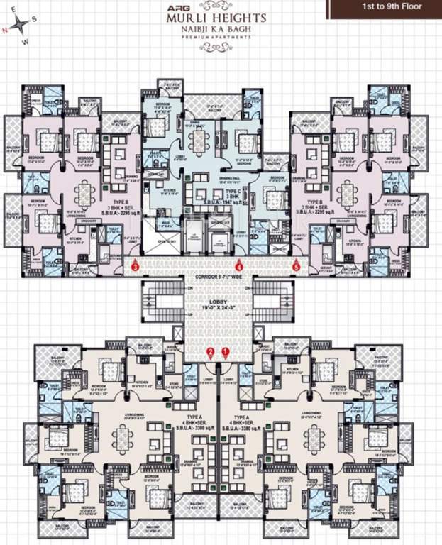  murli heights Images for Cluster Plan of ARG Murli Heights