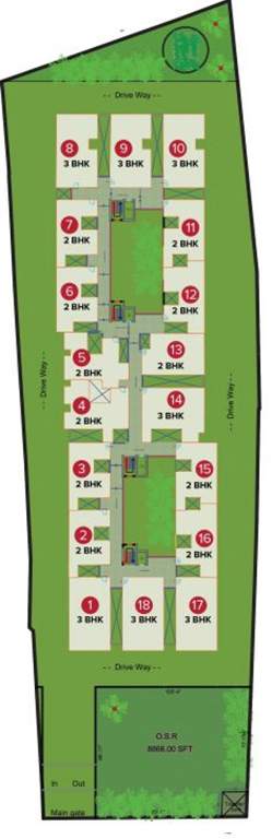  darza Images for Layout Plan of Sree Daksha Darza
