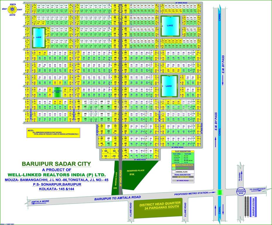 Images for Layout Plan of Janapriyo Baruipur Sadar City