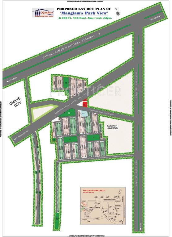 Images for Layout Plan of Manglam Park View