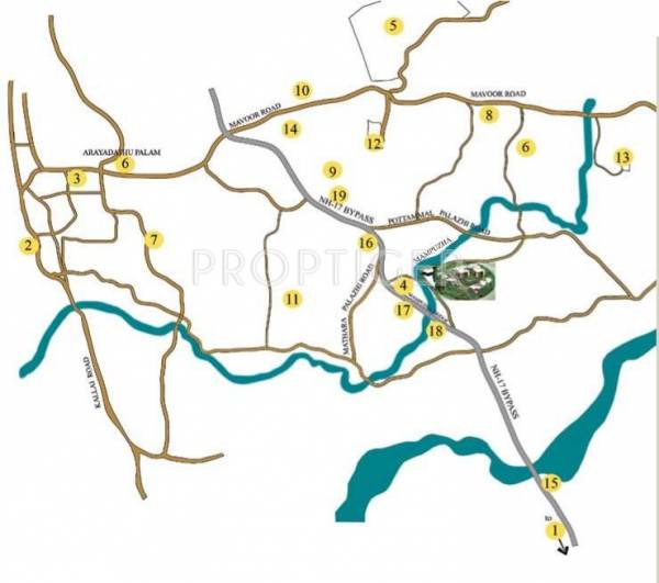 Images for Location Plan of Good River Song Villa Images for Location Plan of Good River Song Villa