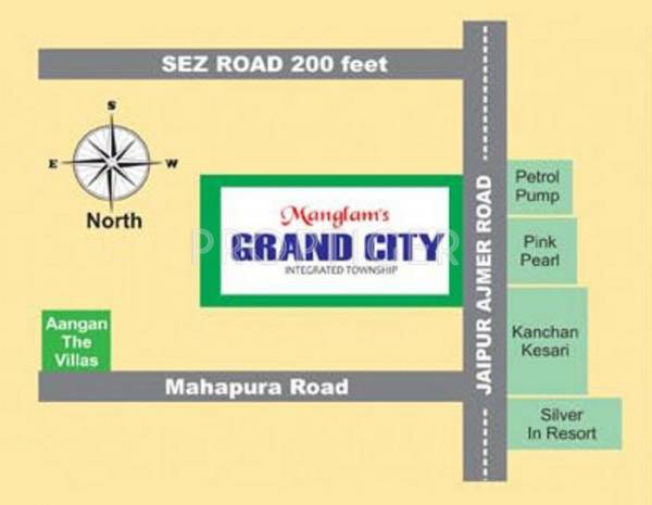 Images for Location Plan of Manglam Grand City