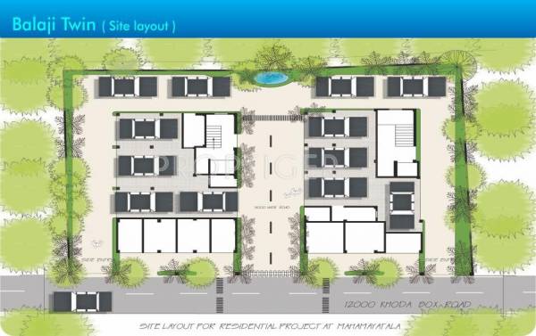 Sree Balaji Twin Layout Plan
