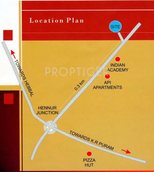 Images for Location Plan of Saroj Indira Residency