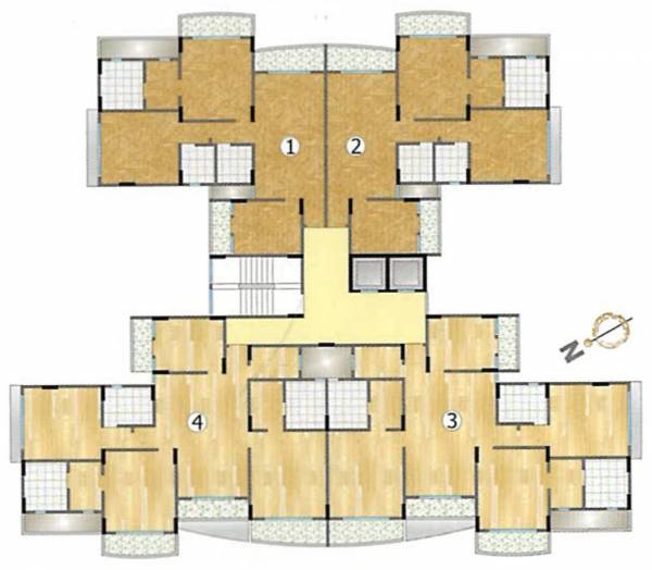 Images for Cluster Plan of Riddhi Siddhi Galaxy Tower