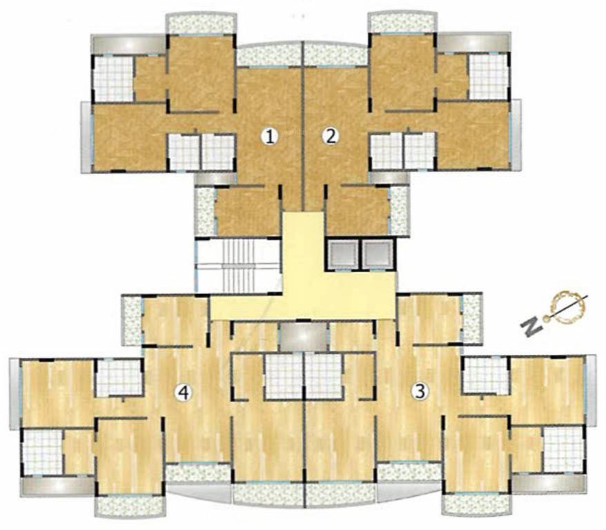 Images for Cluster Plan of Riddhi Siddhi Galaxy Tower