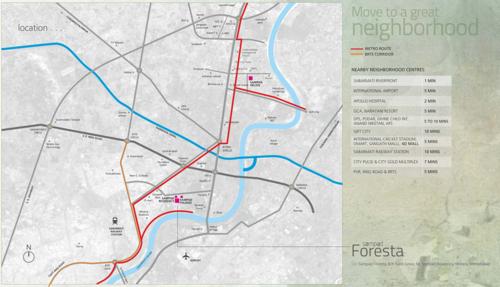  foresta Images for Location Plan of Sampad Foresta