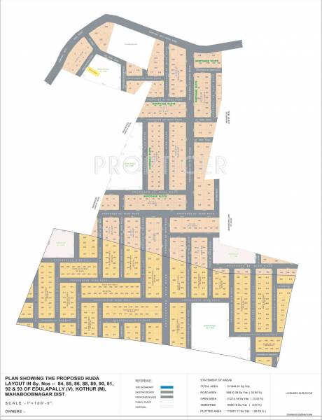 Images for Layout Plan of Sawera Townships India Textile Town