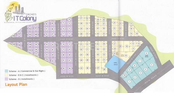 Images for Layout Plan of Orchid IT Colony