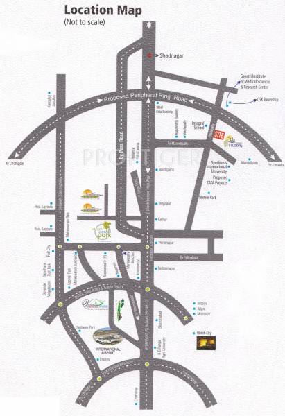 Images for Location Plan of Orchid IT Colony