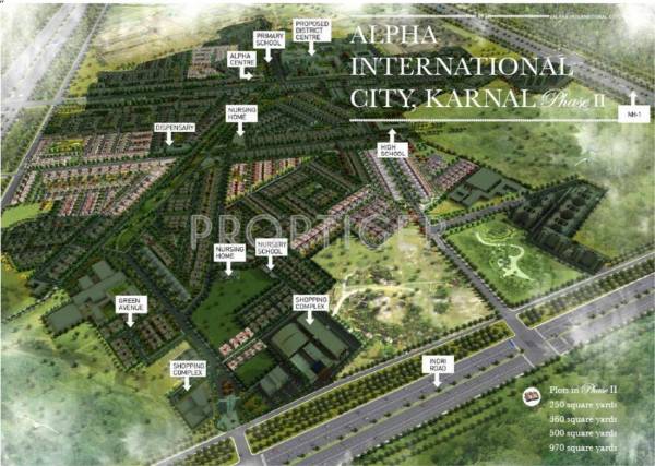 Images for Master Plan of Alpha Alpha International City