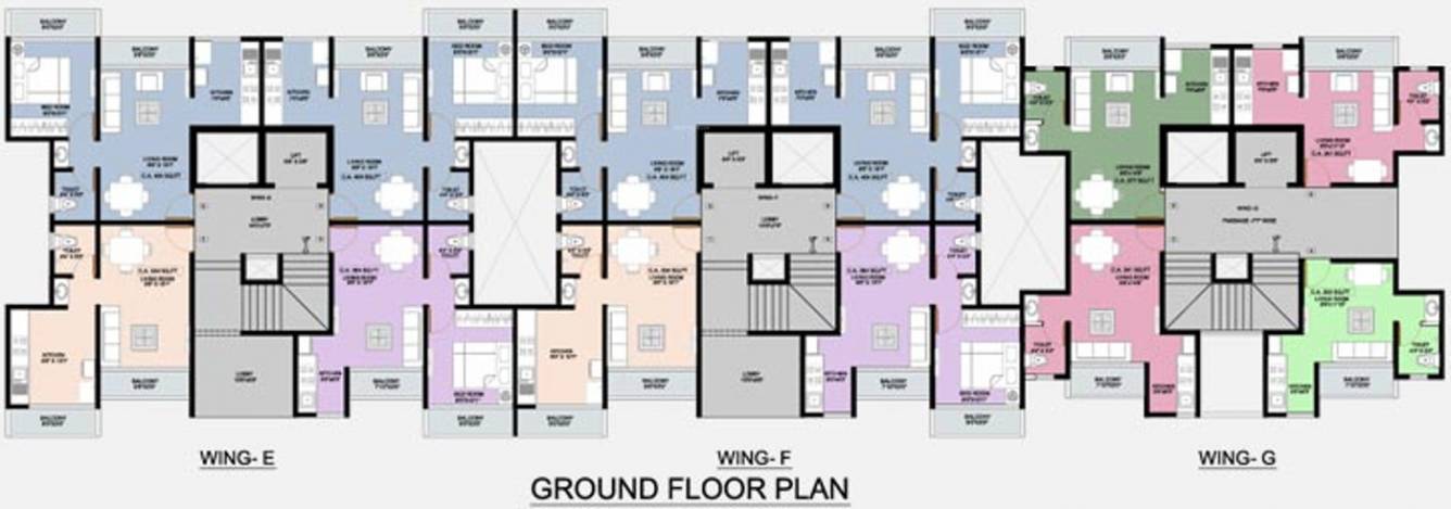 Images for Cluster Plan of Suburban Irasa Greens