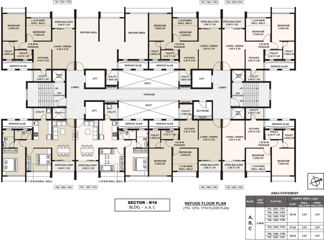Images for Cluster Plan of Kolte Patil Life Republic Sector R16 16th Avenue Arezo