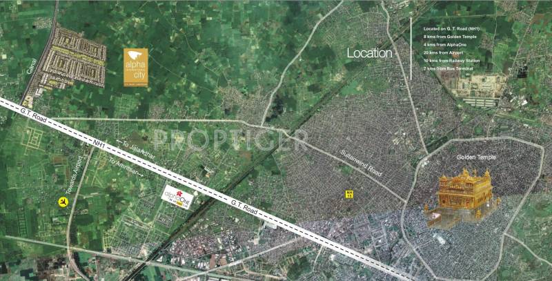 Images for Location Plan of Alpha International City Amritsar