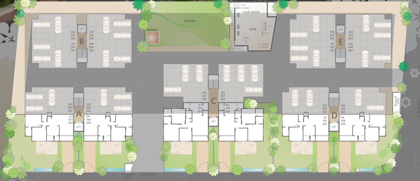 Images for Layout Plan of Sampad Residency