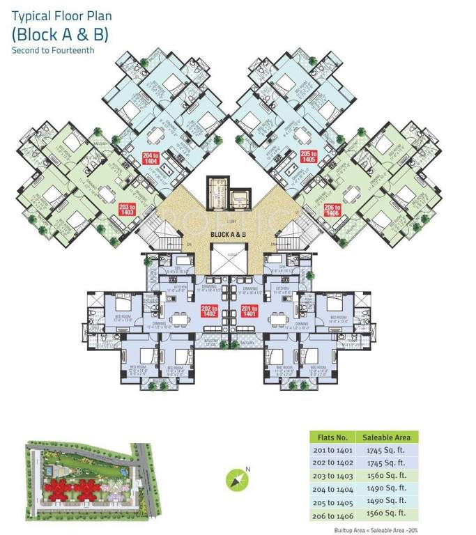 Images for Cluster Plan of Manglam The Grand Residency
