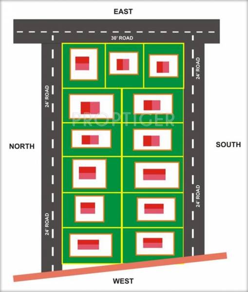 Sai Shrishti Homes Meadow Ville Layout Plan