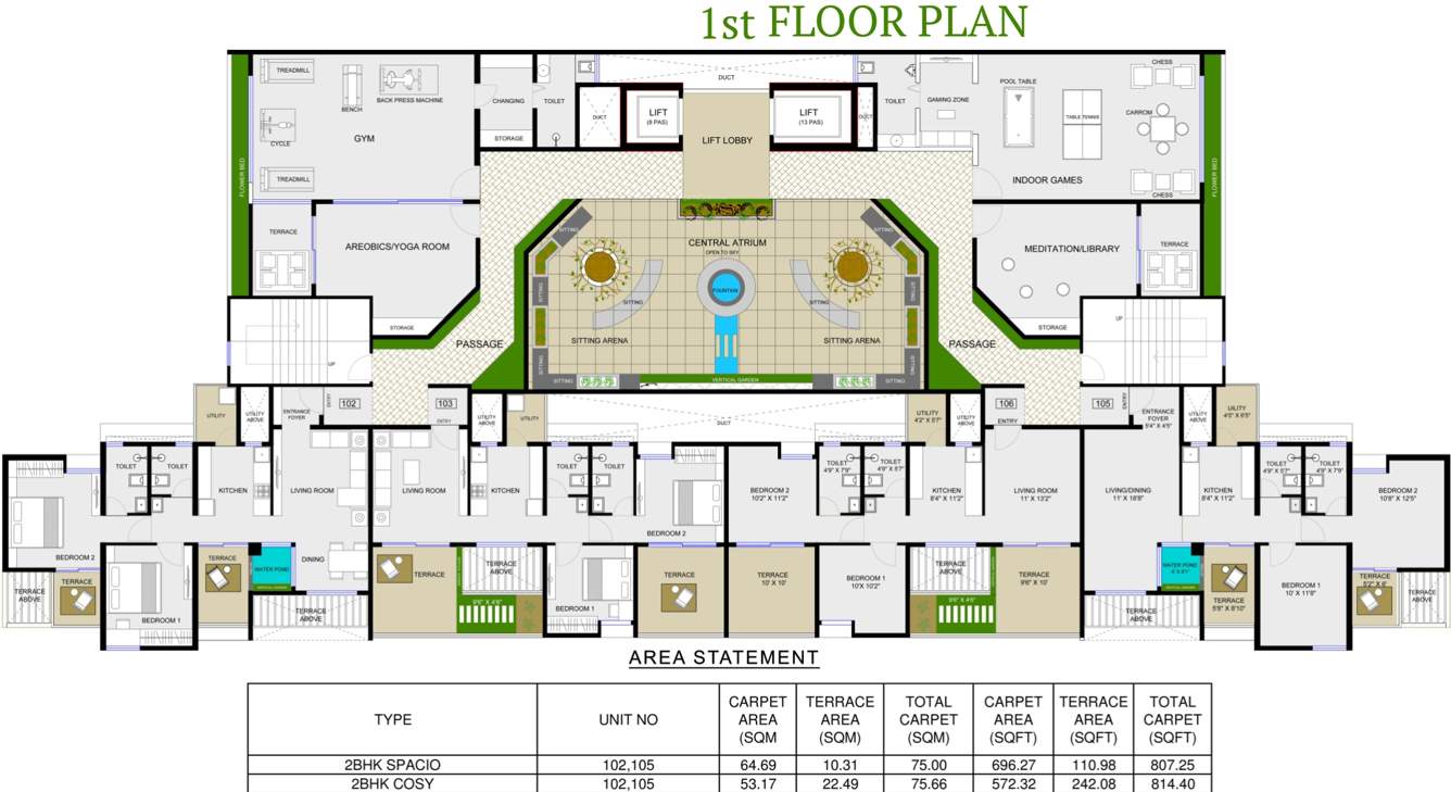  vertiga Images for Cluster Plan of Axis Vertiga