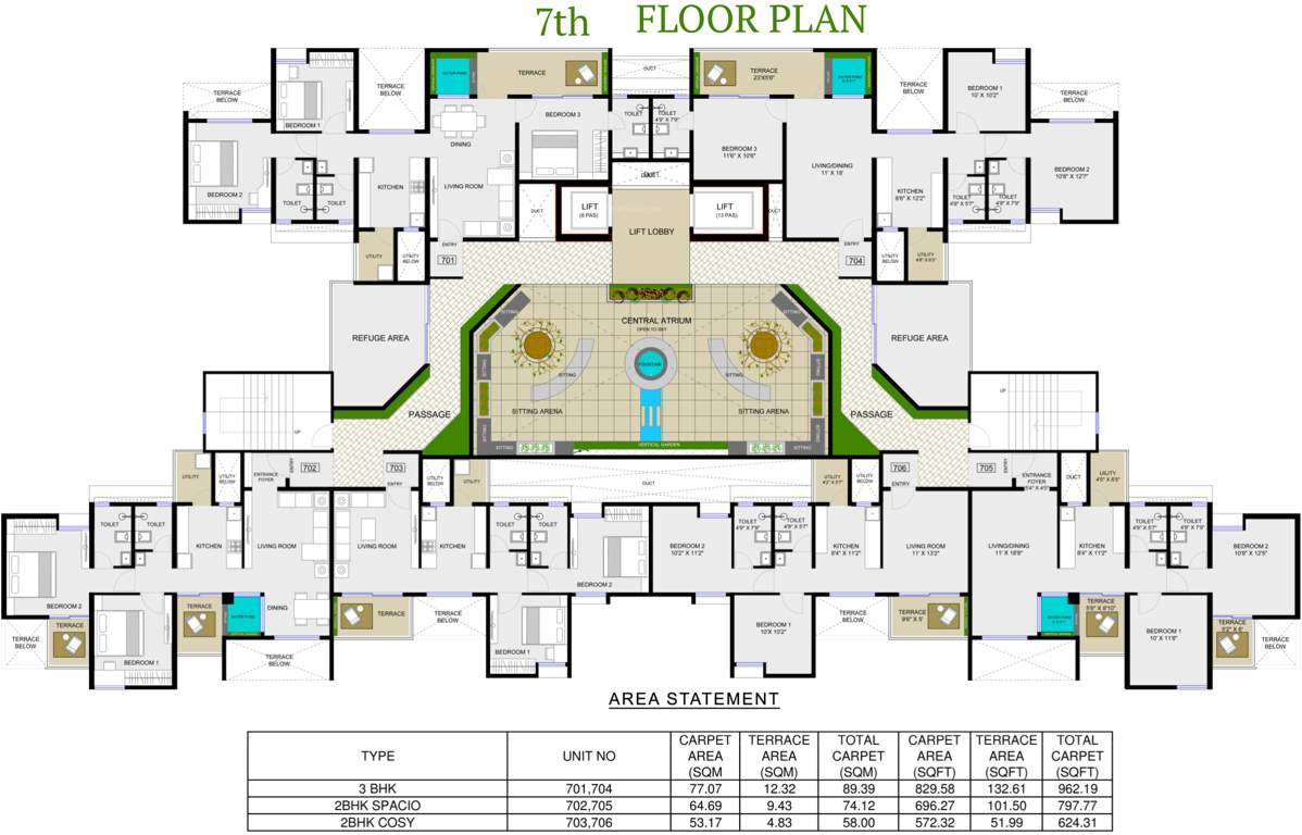  vertiga Images for Cluster Plan of Axis Vertiga