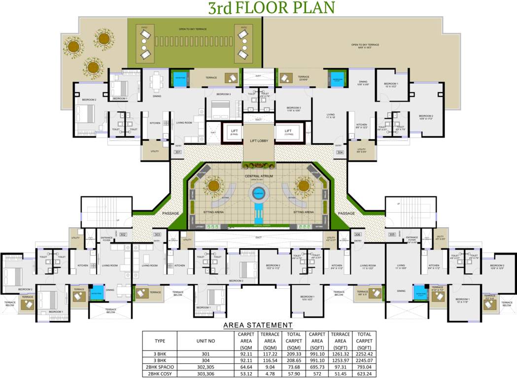  vertiga Images for Cluster Plan of Axis Vertiga