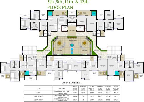  vertiga Images for Cluster Plan of Axis Vertiga