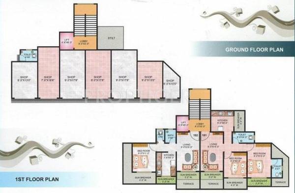 Images for Cluster Plan of Sai Sai Deva Apartment Images for Cluster Plan of Sai Sai Deva Apartment