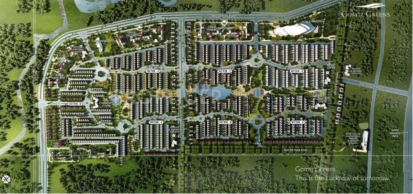 Images for Master Plan of Emaar India Gomti Greens