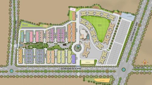  aananda Images for Layout Plan of Manglam Aananda