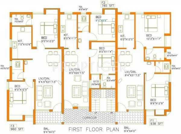 Images for Cluster Plan of Anjaneyaa Tulip